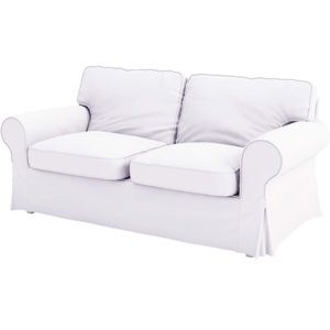 IKEA Ektorp loveseat cover in white (Complete Set, 5 Pieces)